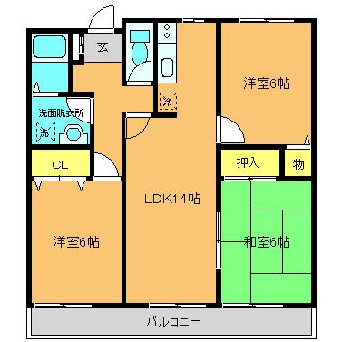 【間取り】 | ホリディ志免