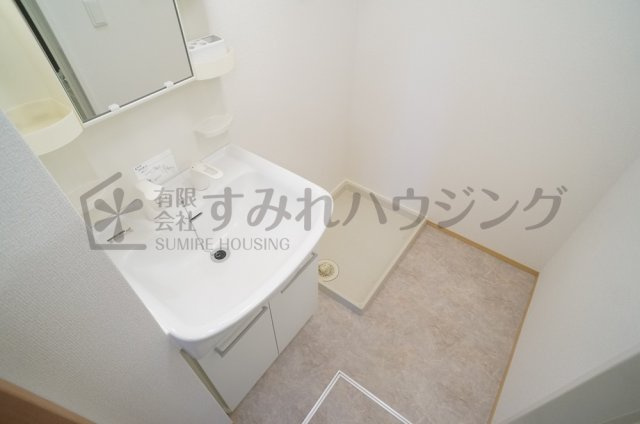 シェノワめふの洗面所