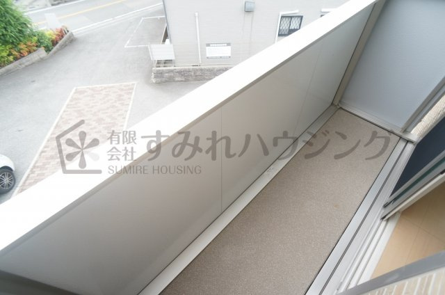 シェノワめふのバルコニー
