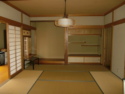 【和室】 | 岡谷市加茂町３丁目 中古住宅④ | １階 和室８帖