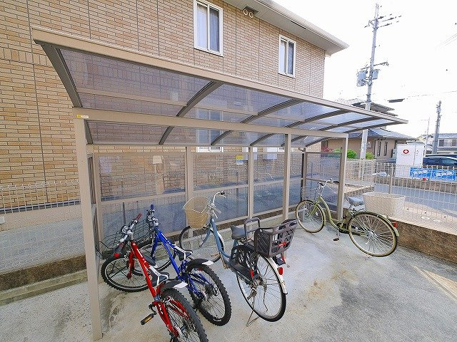 フェアリー　Ｃ棟の設備|駐輪スペースです