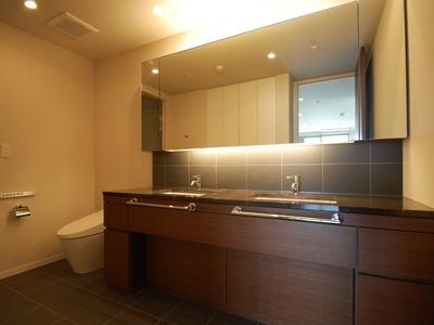 千代田区三番町の賃貸マンションのその他|洗面