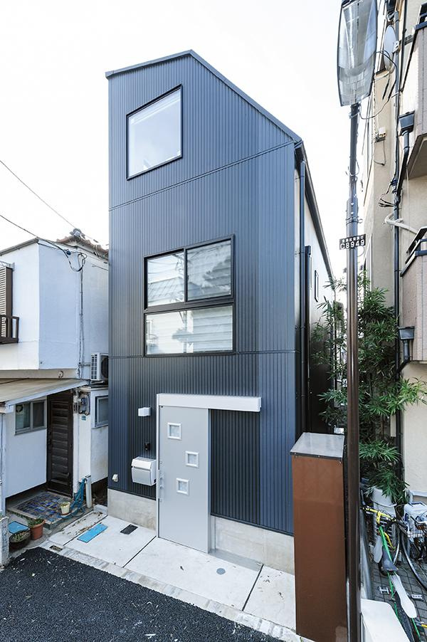板橋区栄町建築条件付き売地の外観|売主施工例