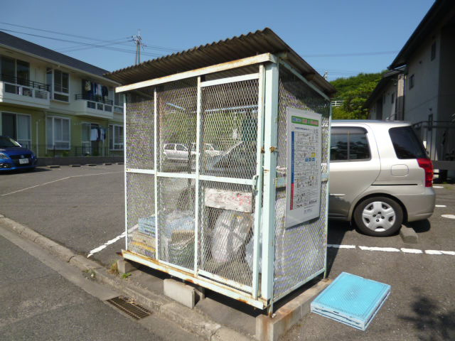 メゾンレオＡのその他共用部分|敷地内専用ゴミステーション