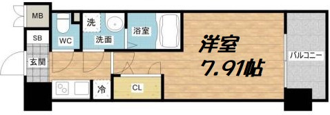 【間取り】 | アーデン谷町