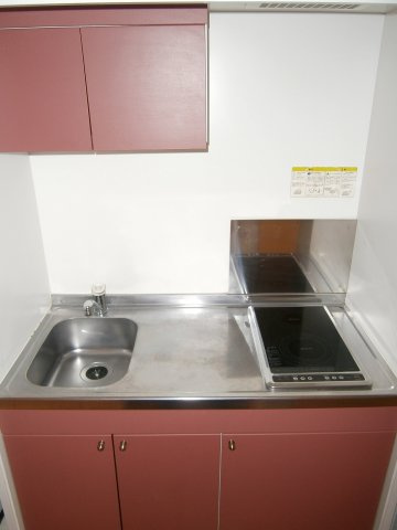 【キッチン】 | サンライズ船橋 | 2口電気コンロ完備