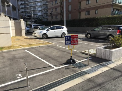 【外観】 | リーフクリエイトフィールシティ駐車場 | ここはあいていません。
