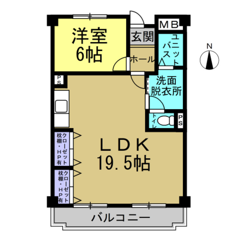 サンシャイン星崎の間取り