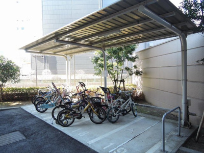【その他共用部分】 | クレストフォルム横浜片倉町 | 駐輪場