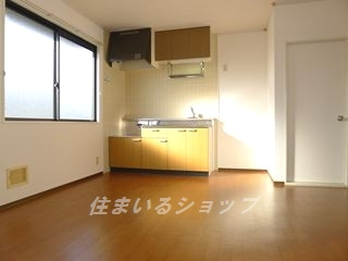 広島市安佐北区口田南１丁目のアパートのキッチン