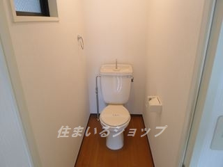 広島市安佐北区口田南１丁目のアパートのトイレ|シャワートイレ設置予定