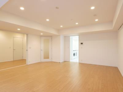港区六本木３丁目の賃貸マンションの居間・リビング