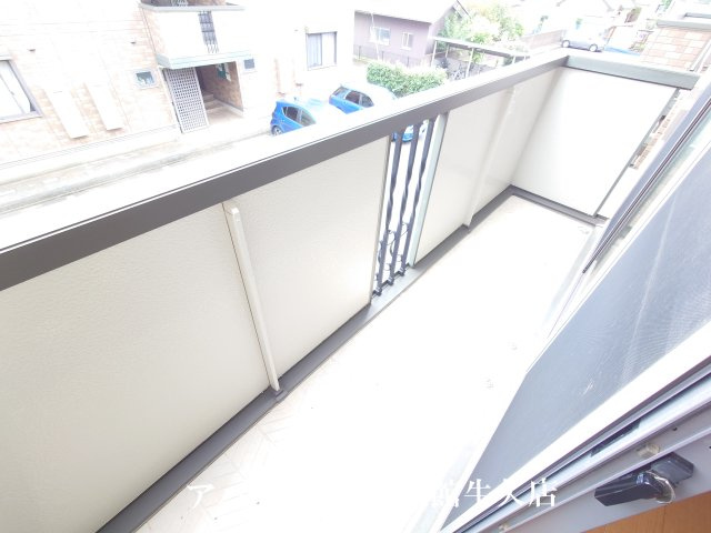 ほほえみＣのバルコニー