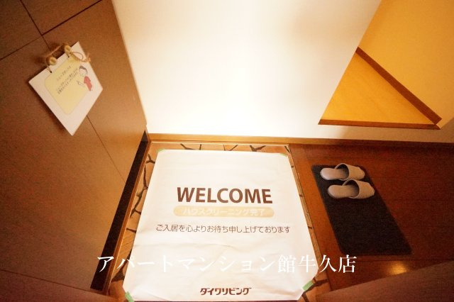 ほほえみＣの玄関