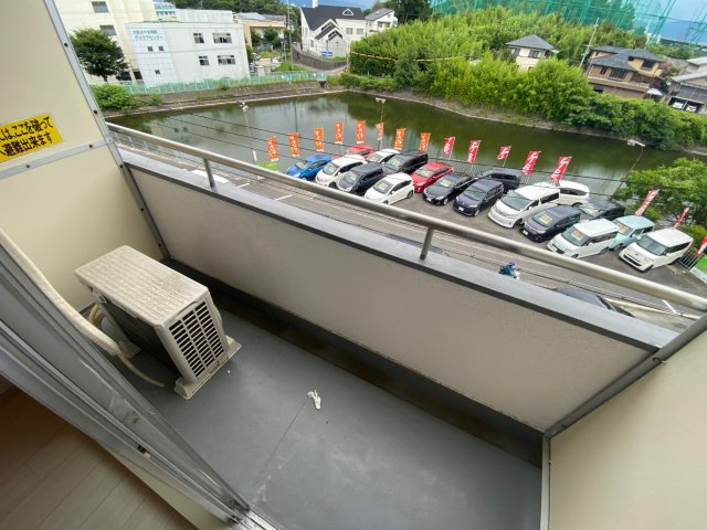 キューデンス21Ｂ棟のバルコニー