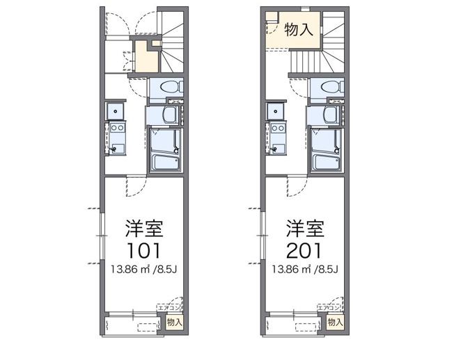 【間取り】 | プチフラージュ
