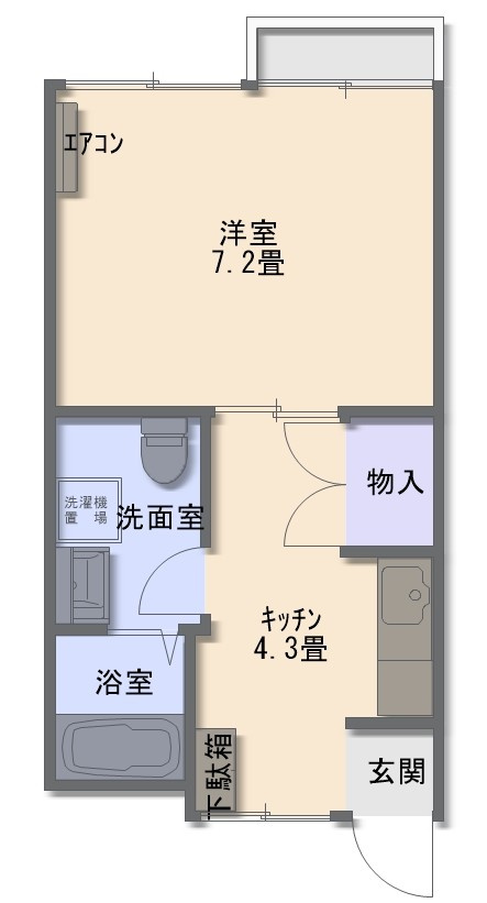 ラベンダー北町の間取り