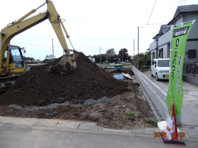 【前面道路含む現地写真】 | 久喜市　(栗橋)松永　売地　全4区画　8号区