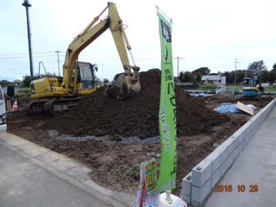 【前面道路含む現地写真】 | 久喜市　(栗橋)松永　売地　全4区画　8号区