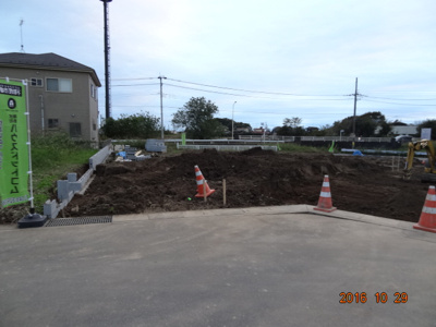 【前面道路含む現地写真】 | 久喜市　(栗橋)松永　売地　全4区画　8号区