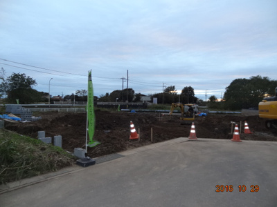 【前面道路含む現地写真】 | 久喜市　(栗橋)松永　売地　全4区画　8号区