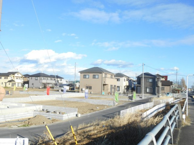 【外観】 | 久喜市　(栗橋)松永　売地　全4区画　8号区