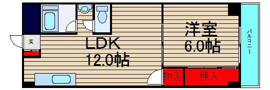 サンロール湊町の間取り