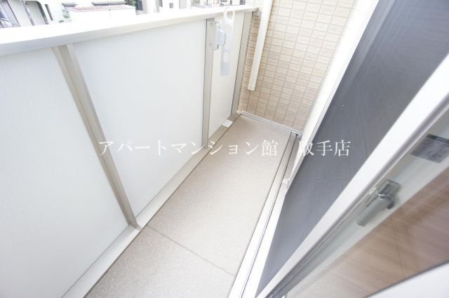 ファミールAのバルコニー