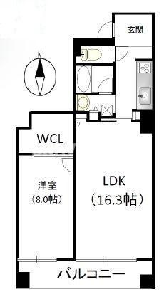 BRAVI南船場（ブラービ南船場）　BRAVI不動産の間取り