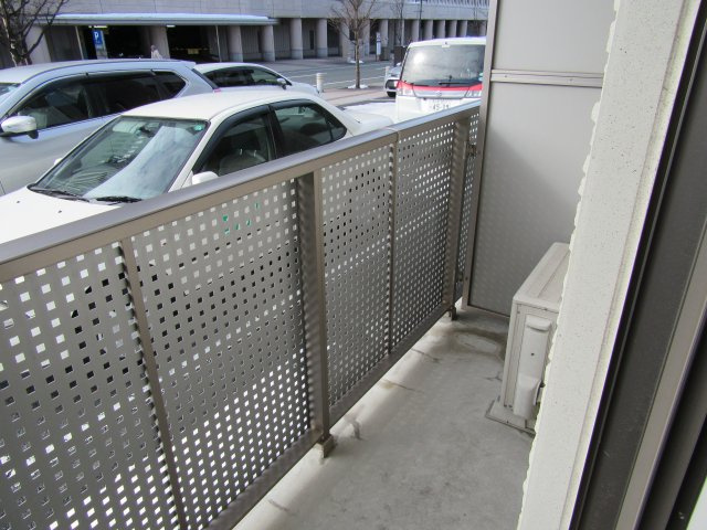 ボルツⅡのバルコニー