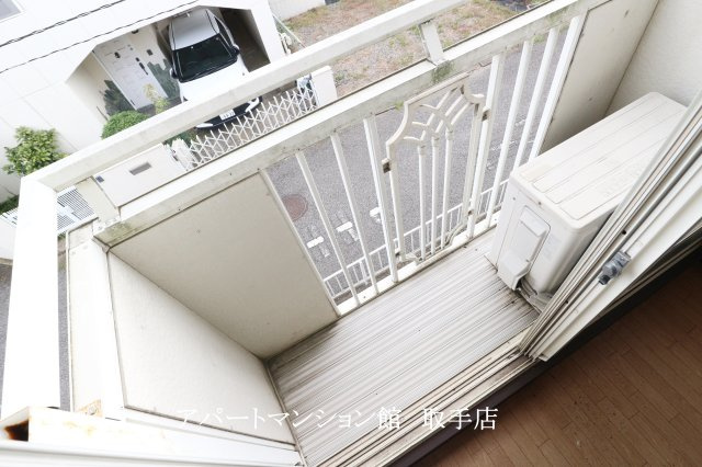 リバーサイドパレスのバルコニー