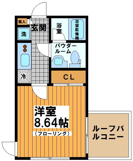 【間取り】 | アレーロ笹塚