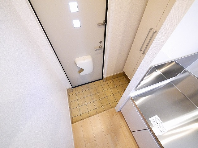 カルム　ドミールの玄関|毎日通る玄関はこちらです