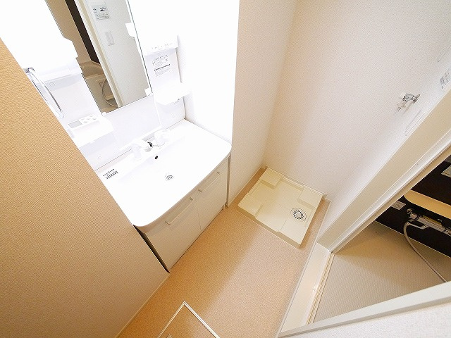 カルム　ドミールの設備|室内に洗濯機がおけます