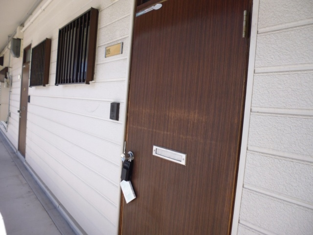 フラット松江の玄関