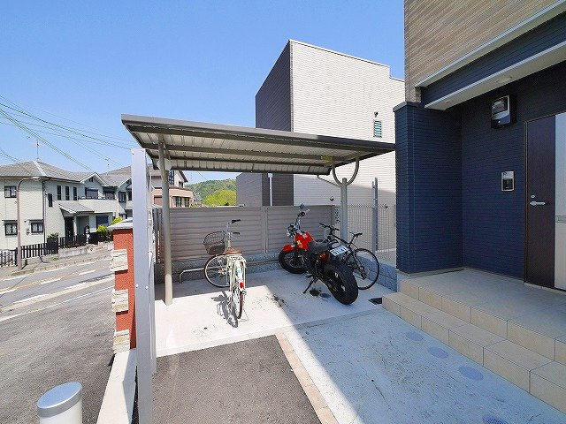 カルム　ドミールのその他共用部分|駐輪場です