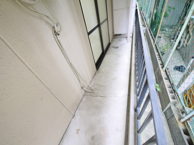 アートハウスならのバルコニー|落ち着いた時間を過ごせるバルコニーです