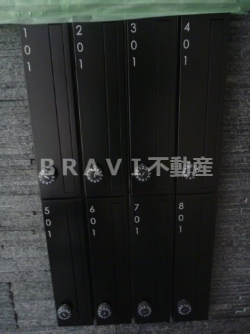 IZUROKU北浜（イズロク北浜）　BRAVI不動産のその他共用部分|【IZUROKU北浜】メールボックス