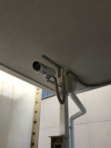 プラージュ芦屋|各階に防犯カメラ設置