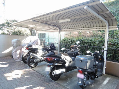 【その他共用部分】 | エンゼル大森グランディア | バイク置場