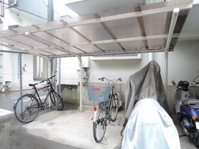 【その他共用部分】 | ニックハイム日吉 | 駐輪場・バイク置場