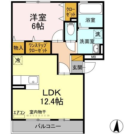 プロスパーＭの間取り