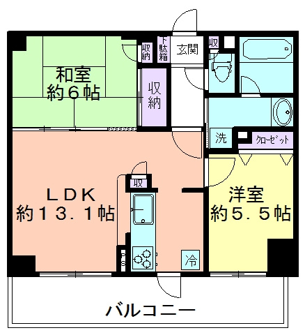 ライオンズガーデンコート練馬北町の間取り