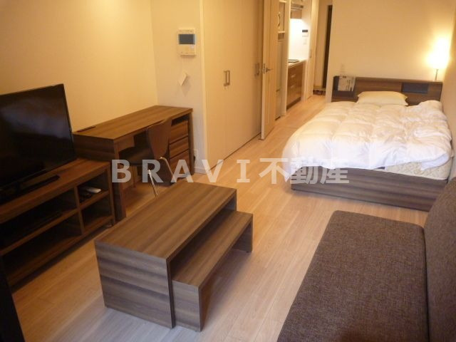 パークアクシス本町　BRAVI不動産の居間・リビング|【パークアクシス本町】おしゃれなリビングです