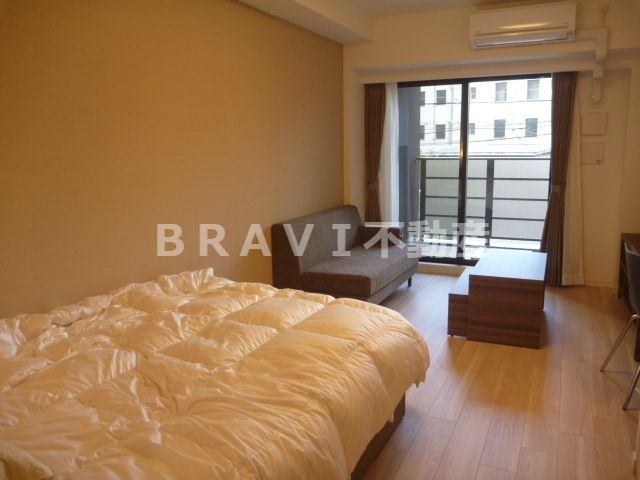 パークアクシス本町　BRAVI不動産の寝室|【パークアクシス本町】開放的な寝室です