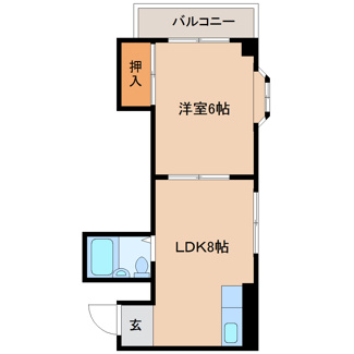 【間取り】 | コーポラスローザ