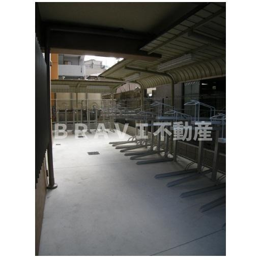 クレアート難波南イービス　BRAVI不動産のその他共用部分|【クレアート難波南イービス】敷地内駐輪場