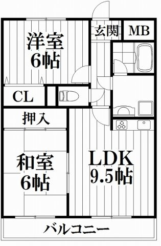 【間取り】 | ファミーユ２