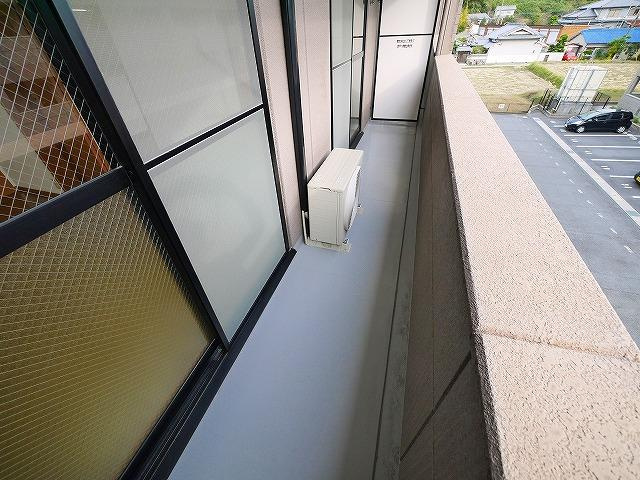 トウケンコーポ桜井南のバルコニー|バルコニー付きです