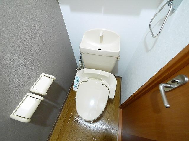 トウケンコーポ桜井南のトイレ|落ち着いたトイレです